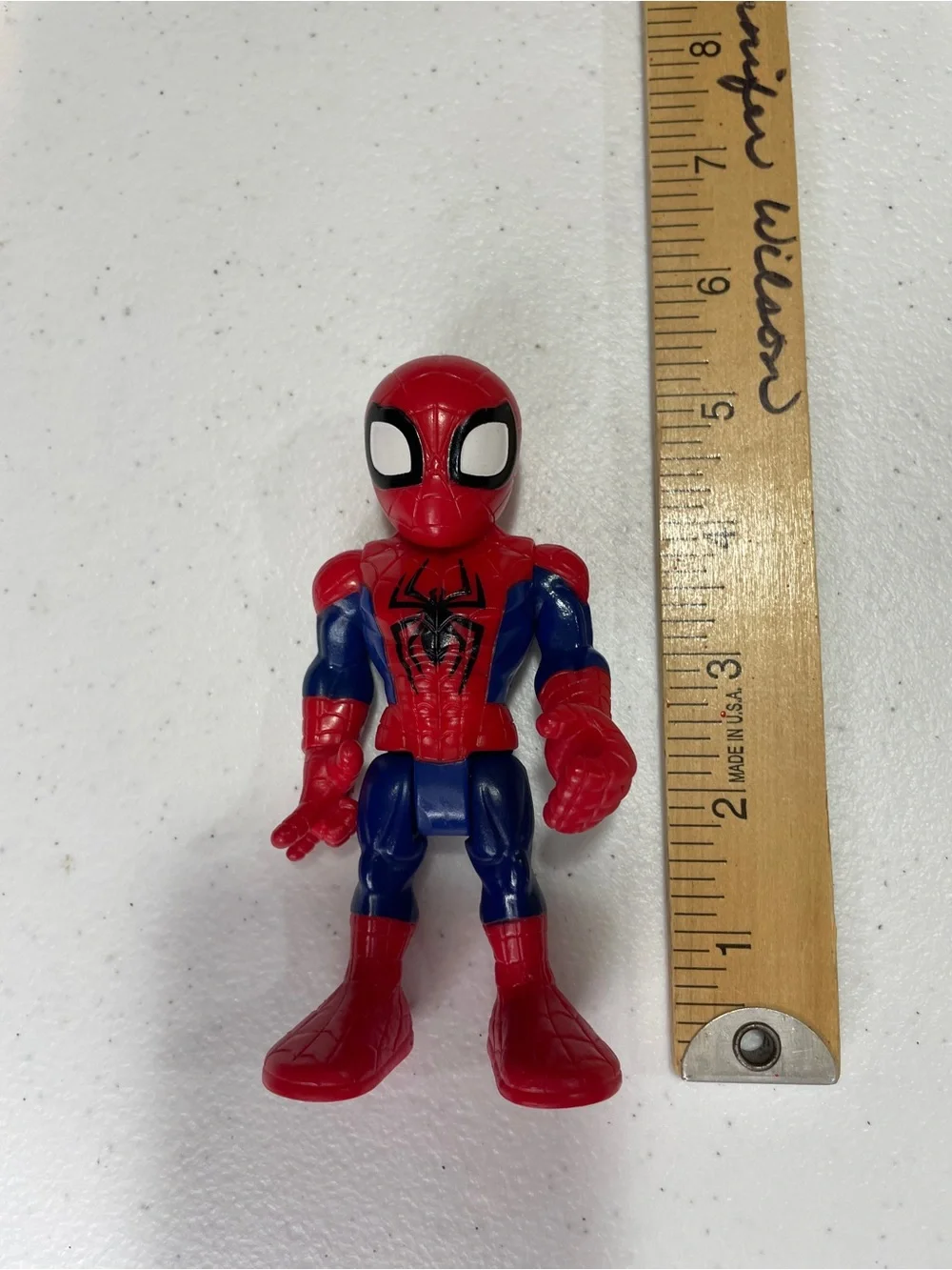 Red & Black Superhero Action Figure Set - Kids Toys